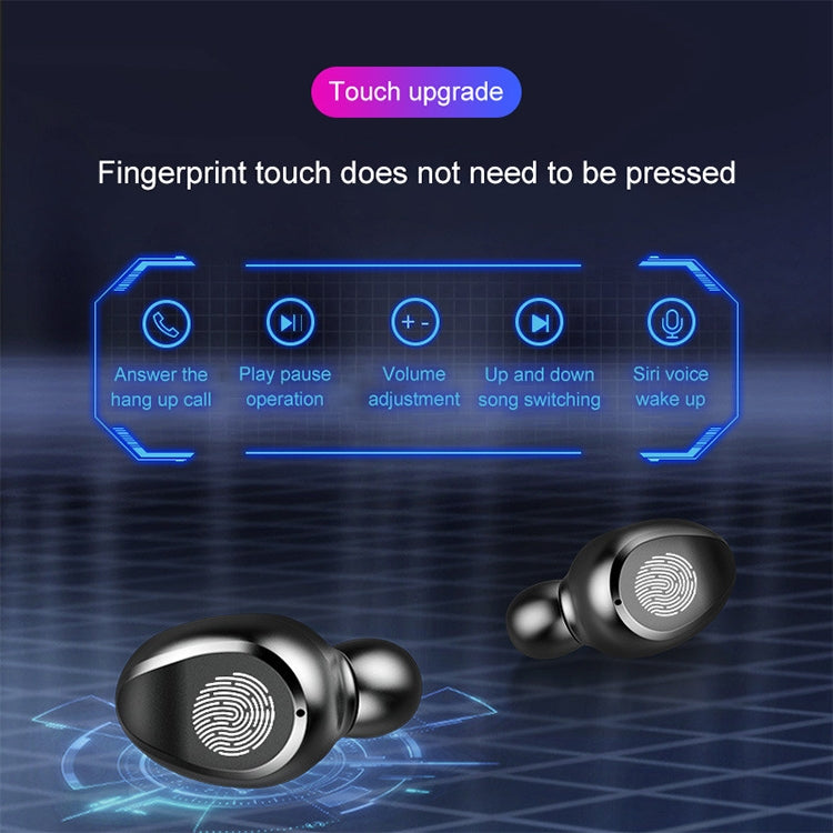 Auricolari Bluetooth F9 TWS V5.0 con custodia di ricarica