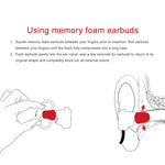 Inserti auricolari TRN in memory foam e silicone, 3 misure - immagine 7
