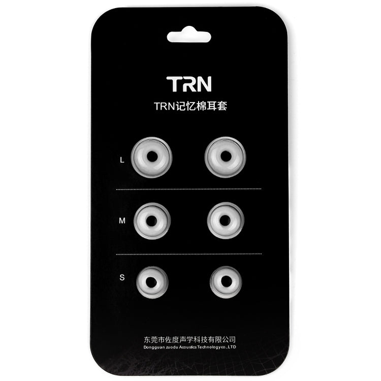 Inserti auricolari TRN in memory foam e silicone, 3 misure - immagine 10