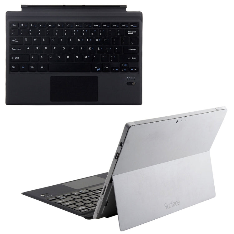 Tastiera Bluetooth con custodia in pelle per Surface Pro