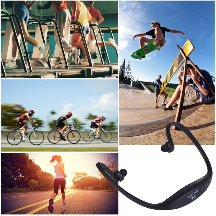 Cuffie sportive con slot Micro SD e radio FM 8GB