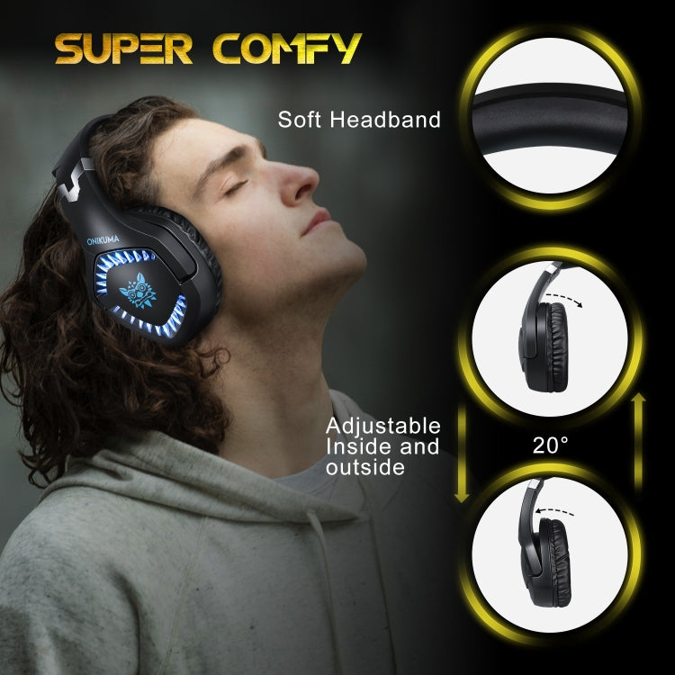 ONIKUMA K1 PRO cuffie da gioco stereo con microfono