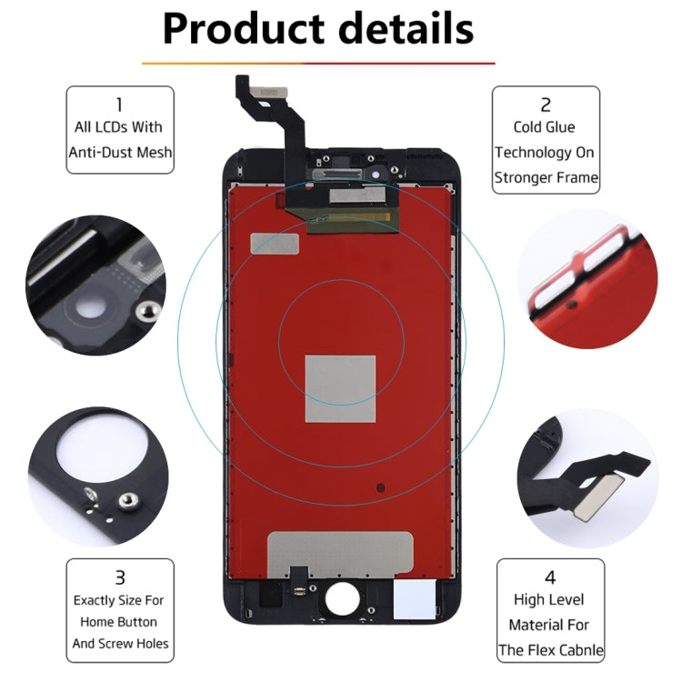 Schermo LCD iPhone 6S Plus Retina HD con digitalizzatore - immagine 9