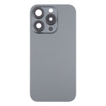 Per iPhone 16 Pro Max Cover posteriore batteria originale in vetro con copriobiettivo fotocamera, For iPhone 16 Pro Max