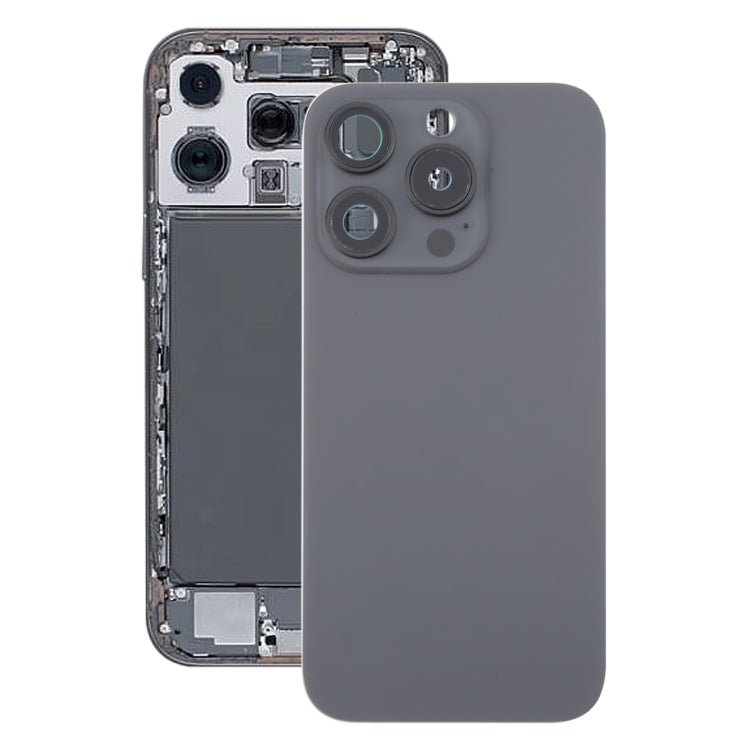 Per iPhone 16 Pro Max Cover posteriore in vetro originale con batteria e copriobiettivo della fotocamera + magnete MagSafe, For iPhone 16 Pro Max(with MagSafe)