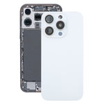 Per iPhone 16 Pro Max Cover posteriore in vetro originale con batteria e copriobiettivo della fotocamera + magnete MagSafe, For iPhone 16 Pro Max(with MagSafe)