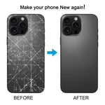 Per iPhone 16 Pro Max Cover posteriore in vetro originale con batteria e copriobiettivo della fotocamera + magnete MagSafe, For iPhone 16 Pro Max(with MagSafe)