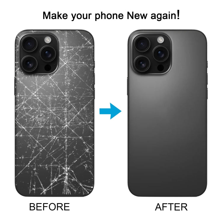 Per iPhone 16 Pro Max Cover posteriore in vetro originale con batteria e copriobiettivo della fotocamera + magnete MagSafe, For iPhone 16 Pro Max(with MagSafe)