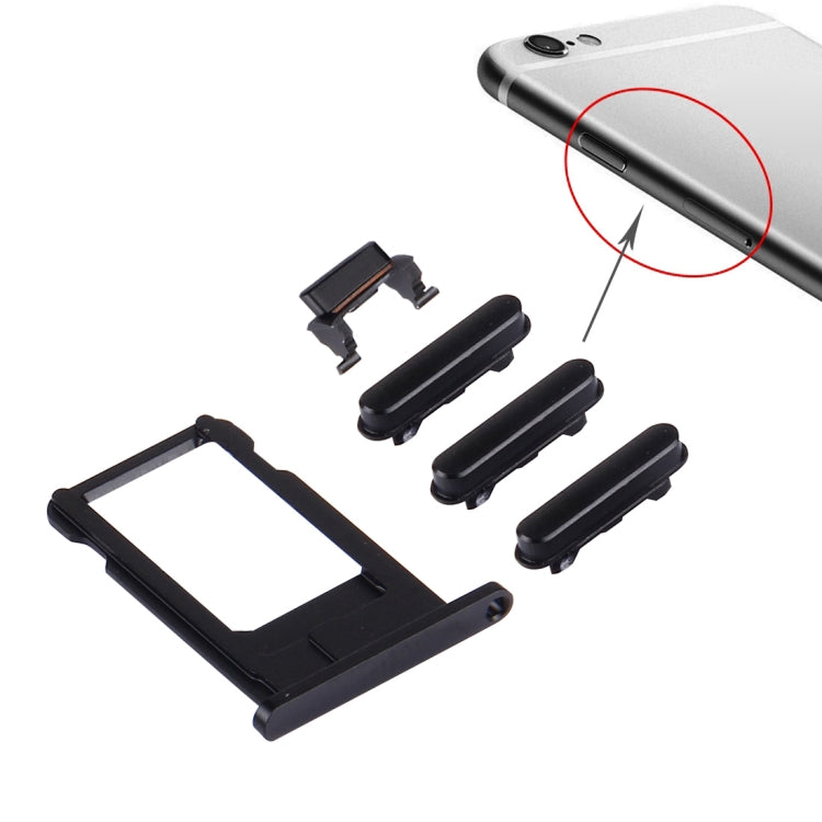 Ricambio 4 in 1 tasti e vassoio SIM per iPhone 6s - immagine 3