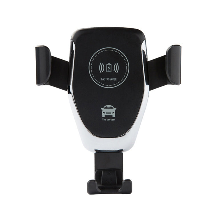 Supporto auto con ricarica wireless Qi e presa d'aria