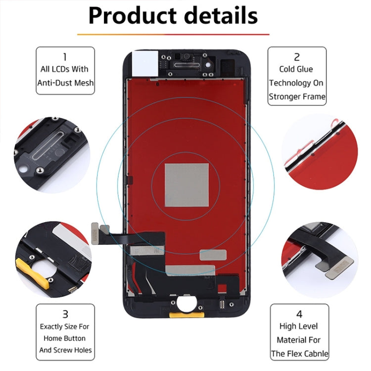 Display LCD originale per iPhone 7 Retina HD con digitalizzatore - immagine 9