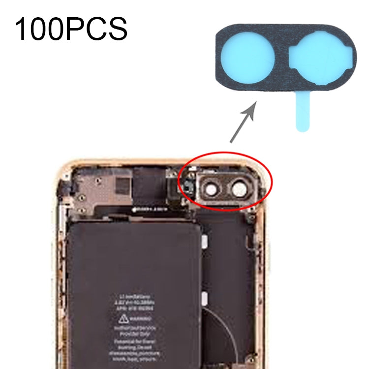 Cuscinetti antipolvere per fotocamera iPhone 8 Plus, 100 pezzi