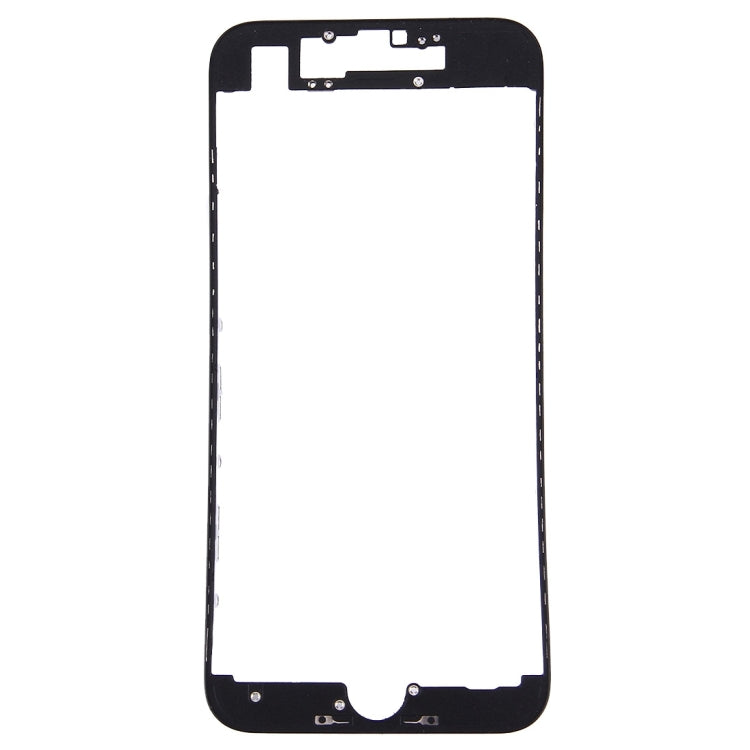 Cornice anteriore schermo LCD nera per Apple iPhone 7 - immagine 2