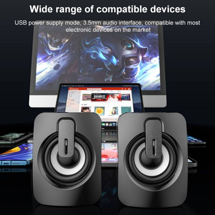 Mini altoparlante Bluetooth e USB stereo 360° - immagine 8