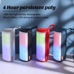 Subwoofer Bluetooth TG357 con luci RGB