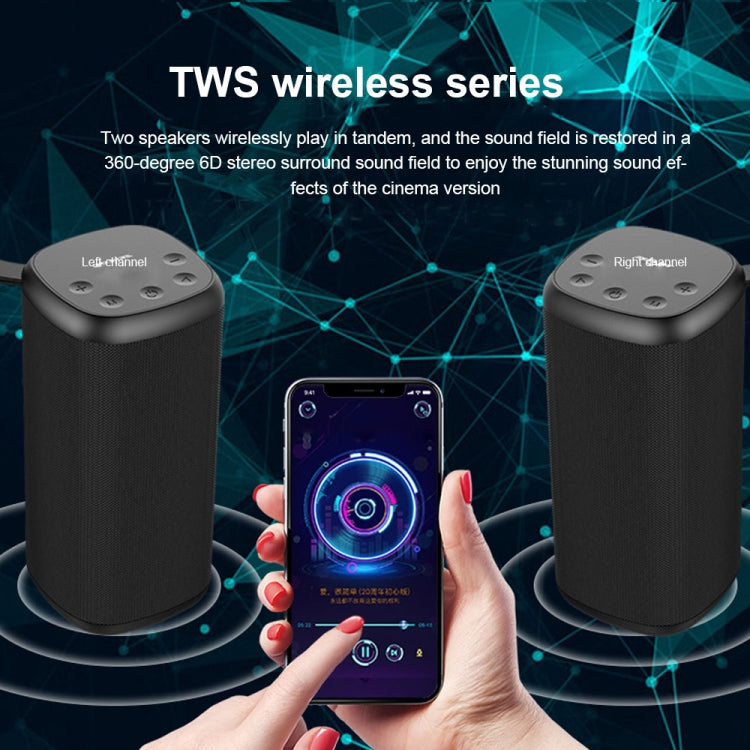 Altoparlante Bluetooth portatile ZEALOT S35 con AUX e scheda TF - immagine 7