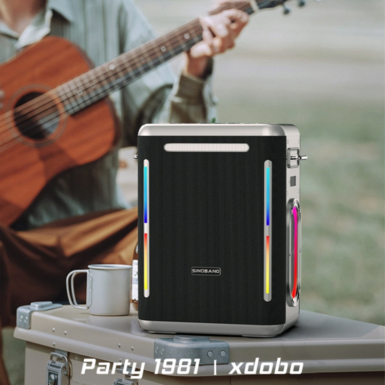 Altoparlante Bluetooth portatile 300W con LED colorati