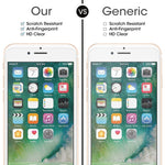 Pellicola in vetro temperato 9H per iPhone 8 Plus e 7 Plus - immagine 4