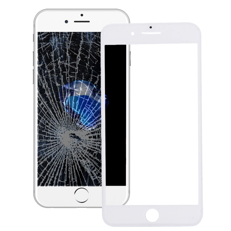 Lente in vetro esterna con cornice per iPhone 7 Plus