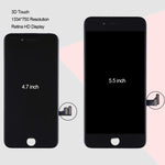 Display LCD Retina HD con digitalizzatore per iPhone 7 Plus - immagine 11
