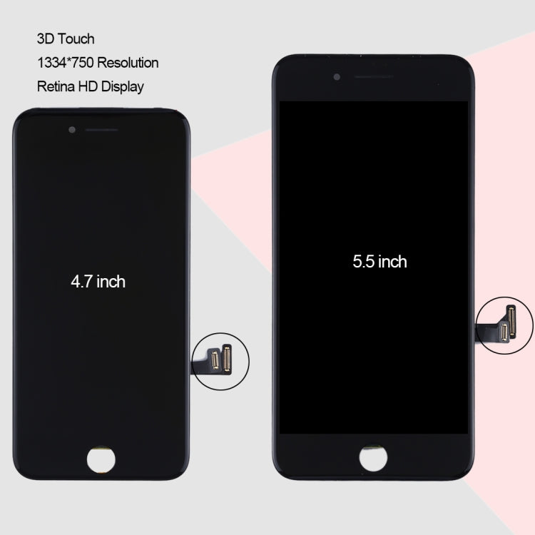 Display LCD Retina HD con digitalizzatore per iPhone 7 Plus - immagine 11