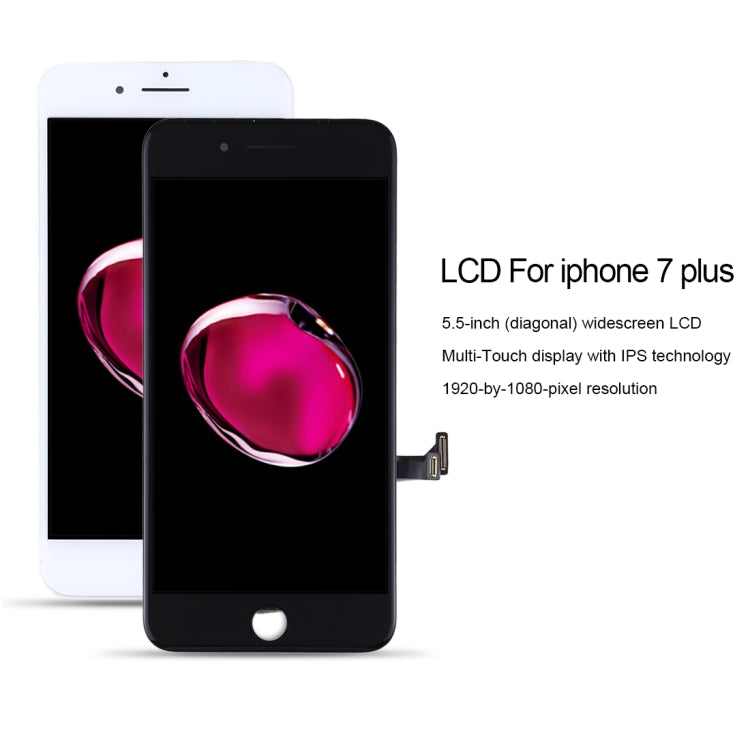 Display LCD Retina HD con digitalizzatore per iPhone 7 Plus - immagine 6