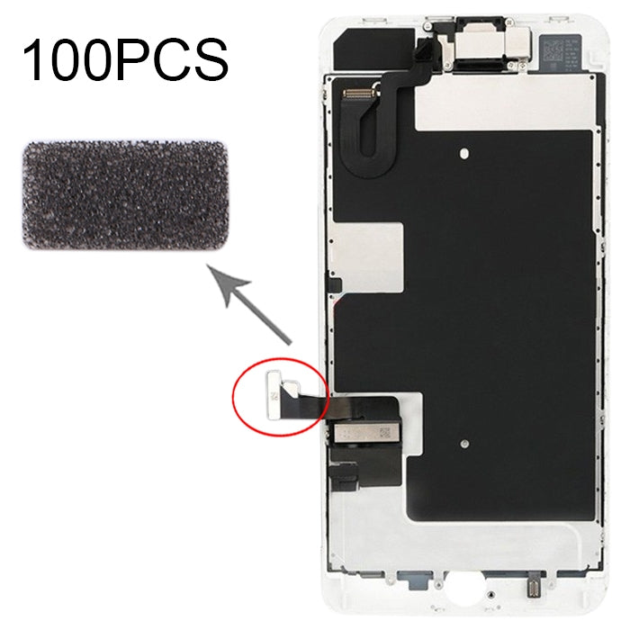 100 dischetti in cotone per pulizia display iPhone 8