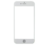 Lente vetro anteriore con cornice e adesivo per iPhone 8