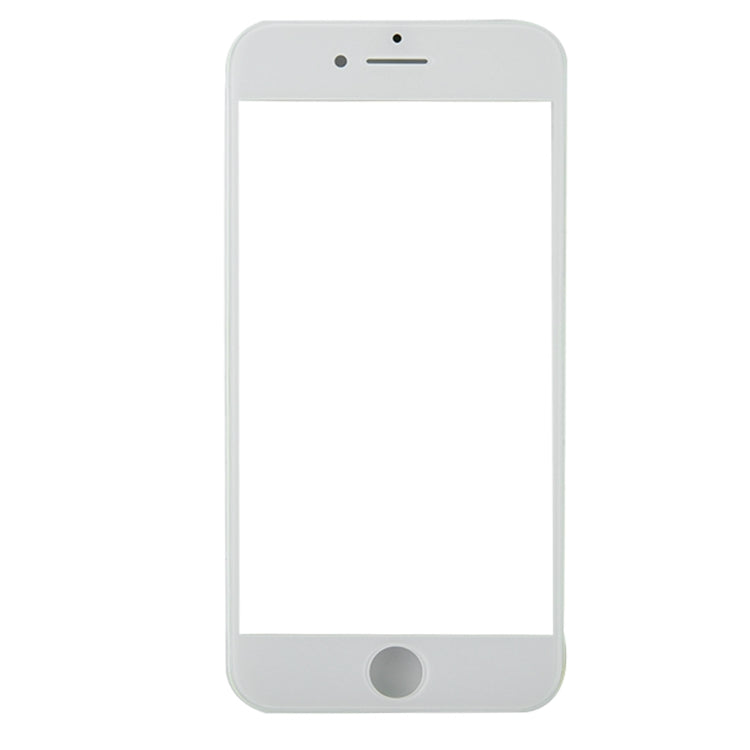 Lente vetro anteriore con cornice e adesivo per iPhone 8