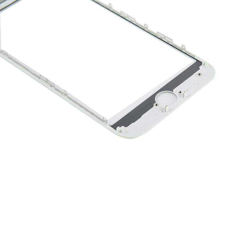 Lente vetro anteriore con cornice e adesivo per iPhone 8