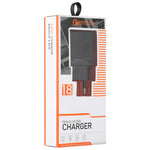 Caricatore da viaggio USB QC 3.0 18W con cavo dati 8 pin