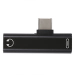 Adattatore USB-C maschio a USB-C femmina con jack 3,5 mm