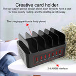 Stazione di ricarica 100W 5 porte USB con supporto