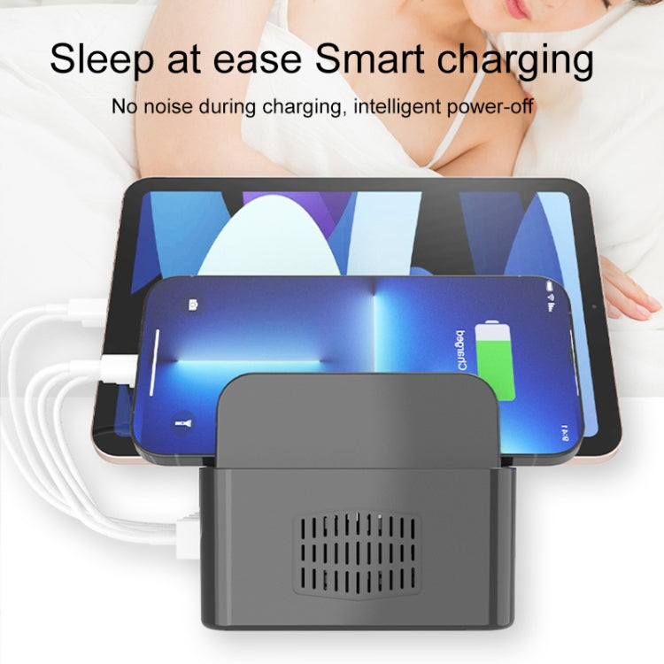 Stazione di ricarica 100W 5 porte USB con supporto