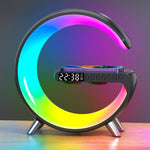 Supporto Bluetooth N69 con Caricabatterie Wireless e Sveglia