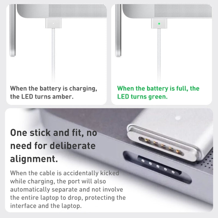 Cavo USB-C a Magsafe 3 2 metri per MacBook Pro 14/16"