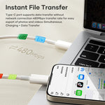 Cavo ricarica rapida ROCK Z20 USB-C 1 m PD60W