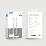 Cavo ricarica rapida ROCK Z20 USB-C 1 m PD60W