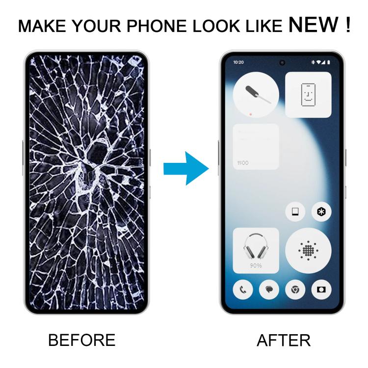 Display LCD originale con digitalizzatore e cornice per Nothing Phone CE3 Lite – Assemblaggio completo
