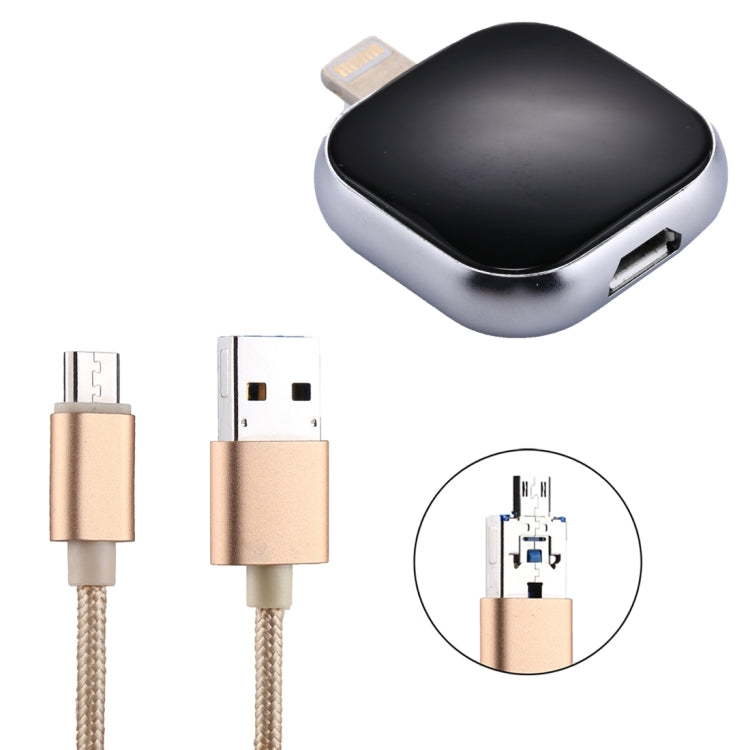 Unità flash multifunzione 32GB con cavo USB e micro USB