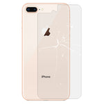 Pellicola posteriore vetro temperato iPhone 8 Plus e 7 Plus