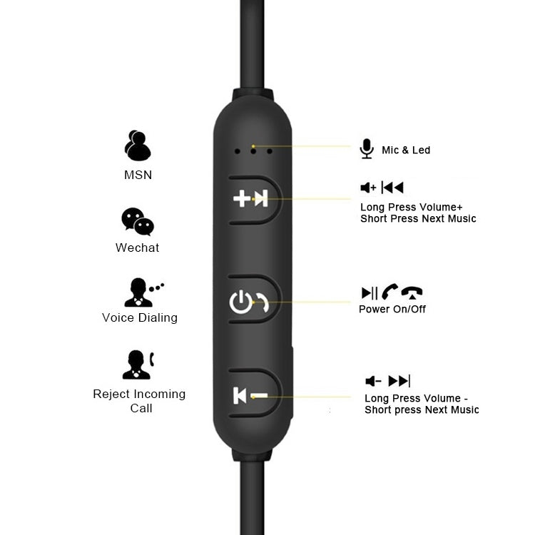 Auricolari Bluetooth XT11 wireless magnetici stereo