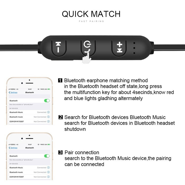 Auricolari Bluetooth XT11 wireless magnetici stereo