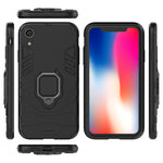 Custodia protettiva iPhone XR in TPU con supporto