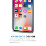 Pellicola in vetro temperato per iPhone XS e X