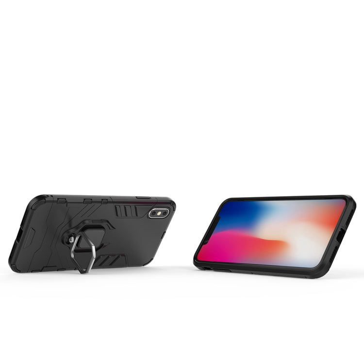 Custodia protettiva iPhone XS Max in TPU con supporto