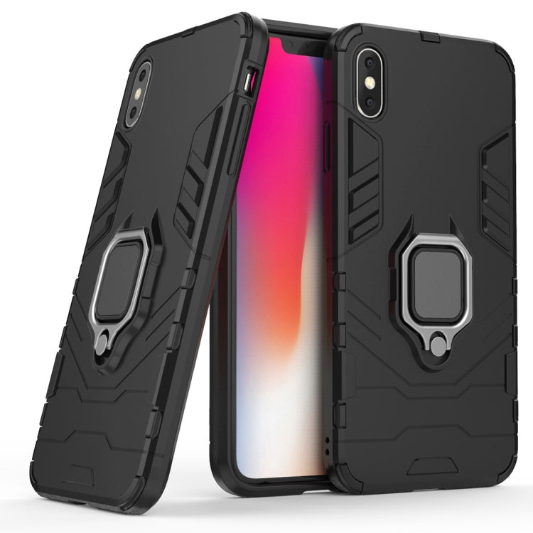 Custodia protettiva iPhone XS Max in TPU con supporto
