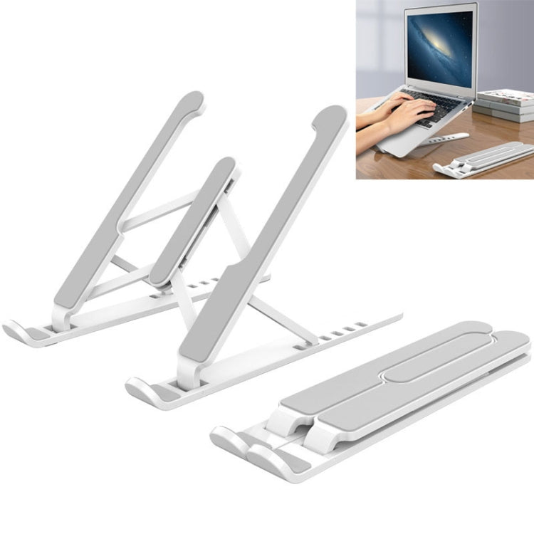 Staffa pieghevole per laptop e tablet altezza regolabile