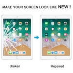 Lente vetro esterna per schermo iPad 9.7 con adesivo OCA
