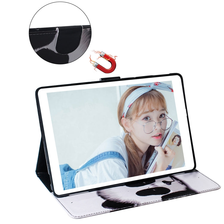 Custodia in pelle Panda per iPad Mini con slot carte